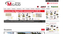 Desktop Screenshot of migaud.fr